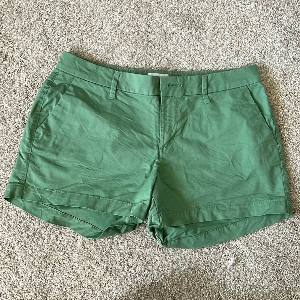 Green shorts